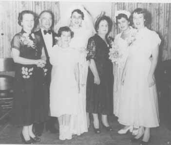 The Moraffs at Shirley's Wedding
