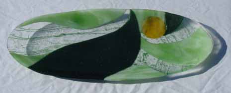 Adventurine 21 in by 8.5 in