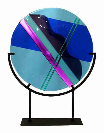 Turquoise and Magenta- 16 in diameter