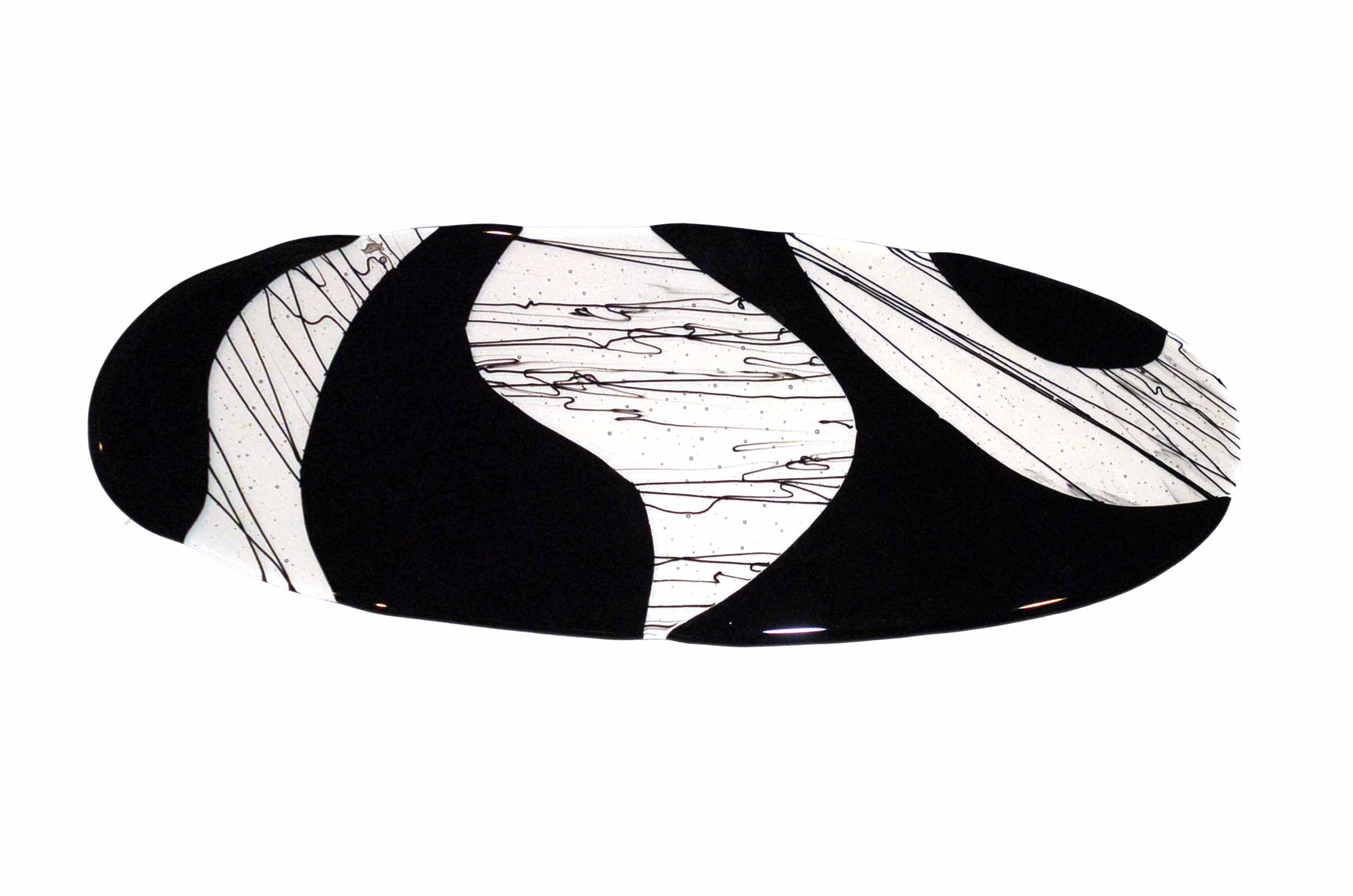 "Black String Along" 21 in by 8.5 in