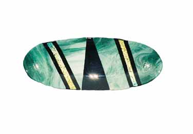 Green Fash - 21 in by 8.5 in
